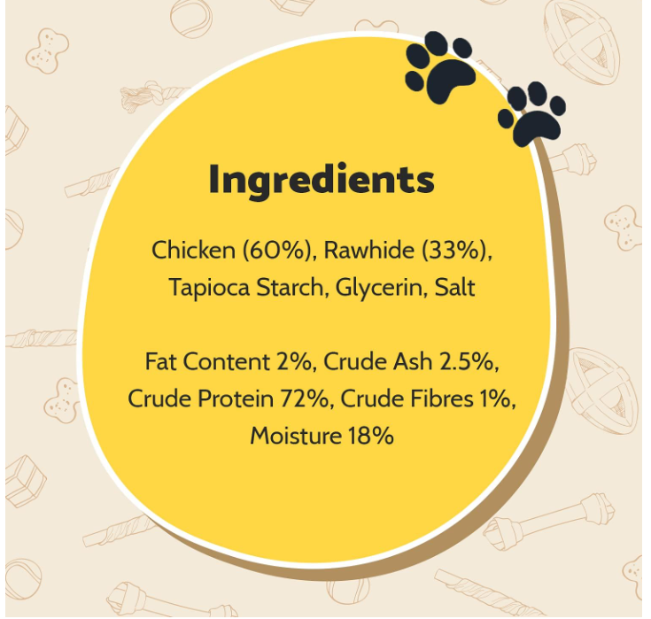 Good Boy Chewy Twists with Chicken - 90g