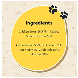 Good Boy Chewy Chicken Fillets - 320g