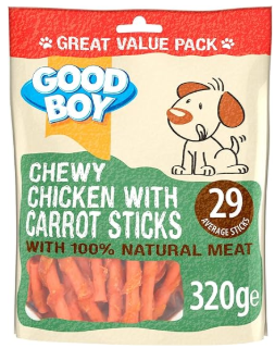 Good Boy Chicken with Carrot Sticks - 320g