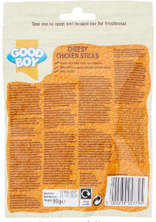 Good Boy Cheesy Chicken Sticks - 80g
