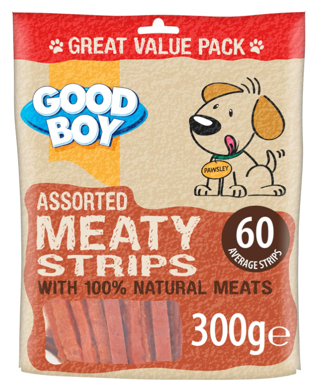 Good Boy Assorted Meaty Strips - 300g